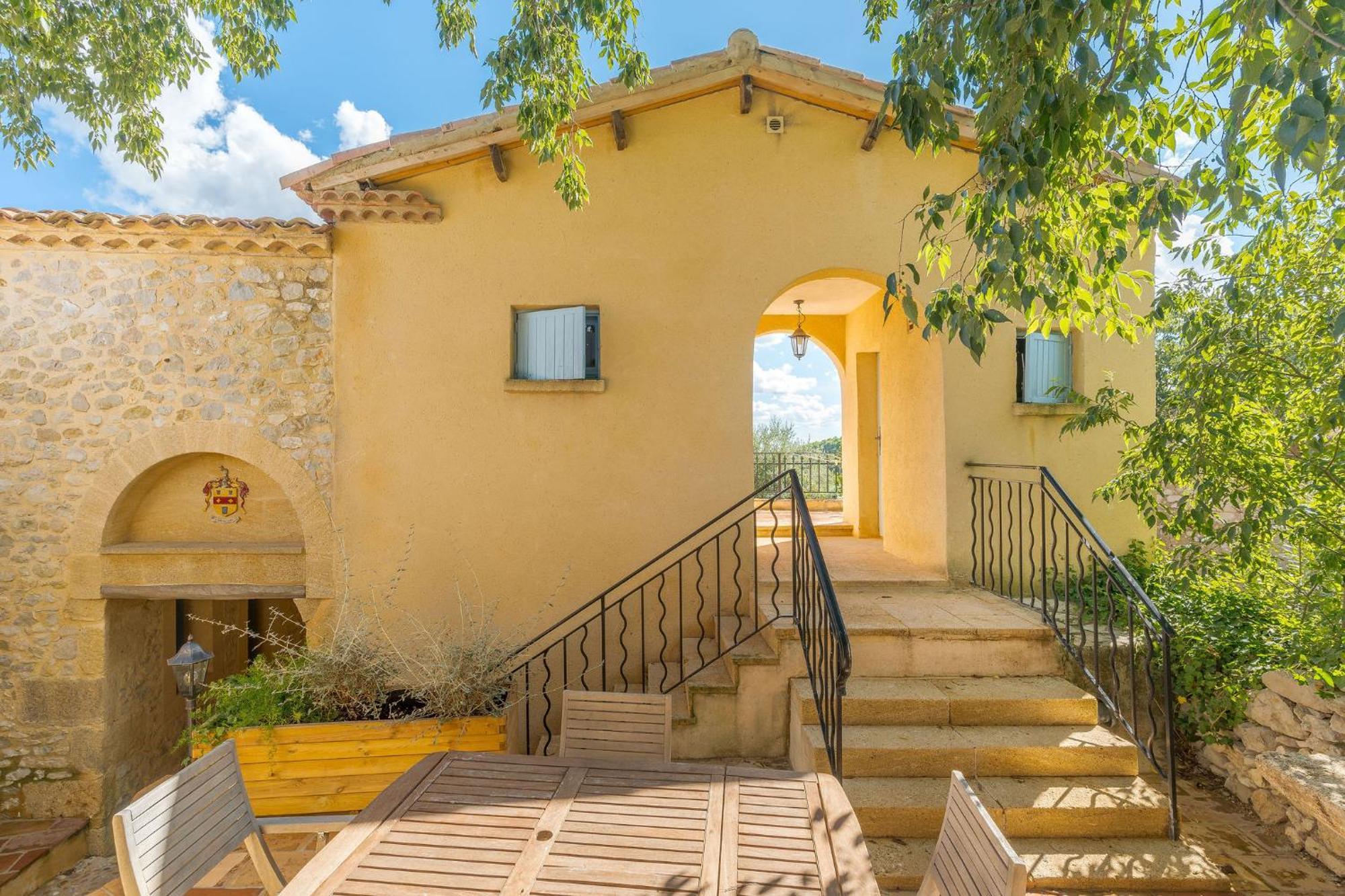 Les Calades Villa Ledenon Bagian luar foto